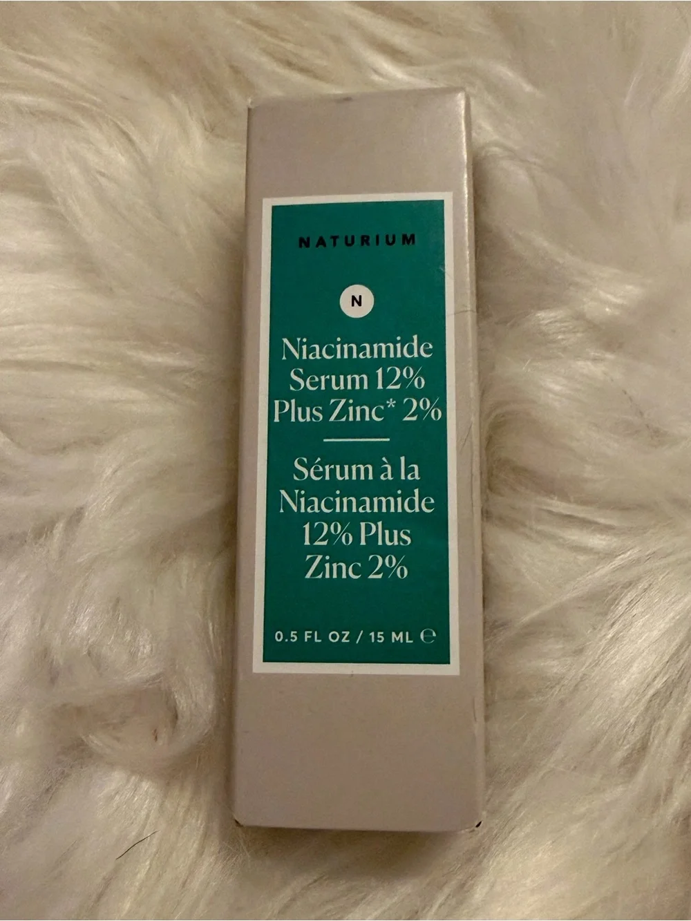 Naturium Niacinmide Serum with Zinc Helps Uneven Skin Tone .5 oz